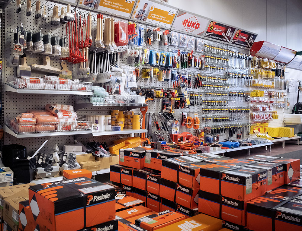 Työmaiden rakennustarvikkeet