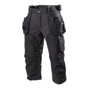 L.BRADOR 125PB STRECH PIRAATTIHOUSUT, MUSTA