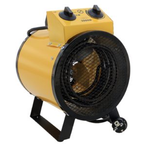 LEXXA 3KW TYÖMAALÄMMITIN PYÖREÄ 230V IPX4