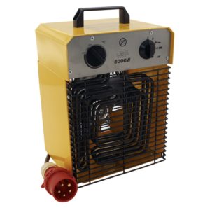 LEXXA 5KW TYÖMAALÄMMITIN NELIÖ 400V IPX4