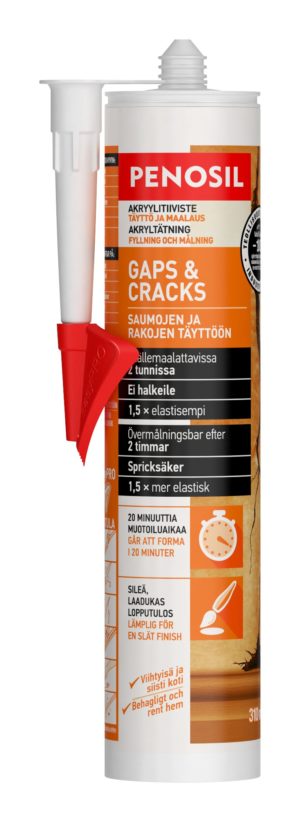 PENOSIL GAPS & CRACKS ACRYLIC SEALANT WHITE 310 ML