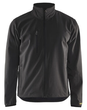 BLÅKLÄDER 4952 KEVYT SOFTSHELTAKKI, MUSTA