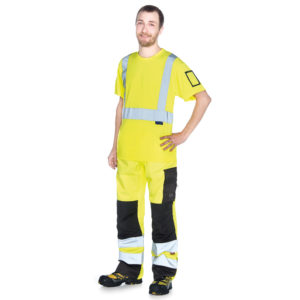 COBALT C187 NEON3 HUOMIO T-PAITA HEIJASTIMILLA