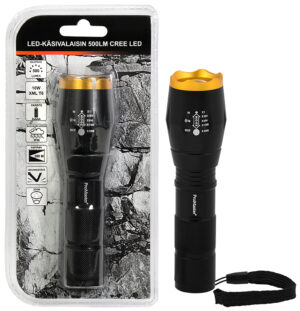 LM95000 LED-KÄSIVALAISIN, 500LM