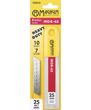 MAGNUM MGB-65 KATKOTERÄVEITSEN TERÄT 25 MM10 KPL/PAKKAUS