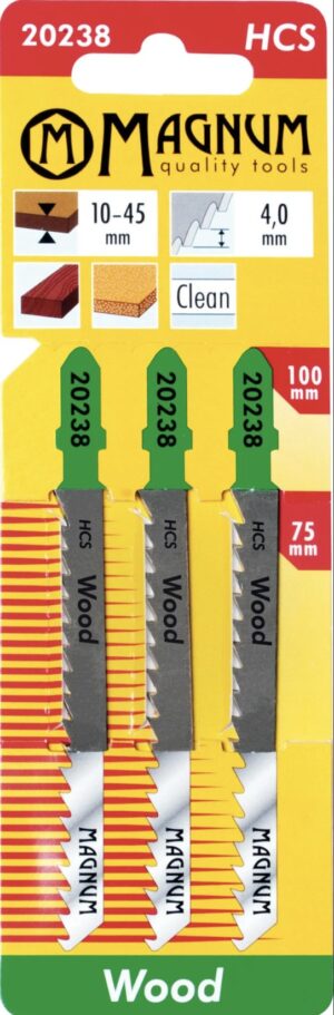MAGNUM PISTOSAHANTERÄ 3KPL HCS 4,0/100MM 20238