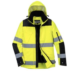 PORTWEST C469 HUOMIOTALVITAKKI HI-VIS KELT.
