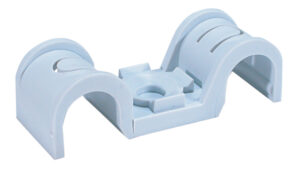 PULSA P-CLIP 16MM PUTKI/KAAPELIKANNAKE 2-PUOLINEN 50 KPL/RASIA SPIT