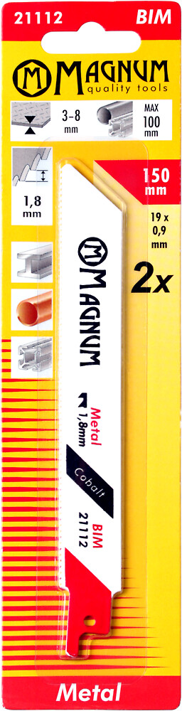 PUUKKOSAHANTERÄ 21112 BI-METAL 150MM