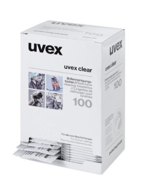 UVEX SUOJALASIEN PUHDISTUSPAKKAUS