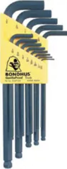 BH132473 KK-AVAINSARJA 3/32-3/4" PALLOPÄÄ TUUMA