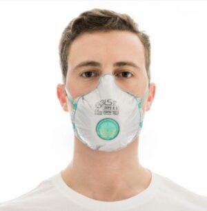 BLS HENGITYSSUOJAIN FFP3 VENT