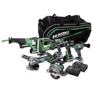 HIKOKI JÄTTICOMBO 7 KONETTA 18V JA LAUKKU