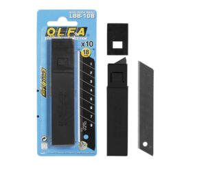 OF640147 KATKOTERÄ MUSTA ERIKOISTERÄVÄ 18MM 10KPL