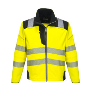 PW3 T402 HI-VIS SOFTSHELL TYÖTAKKI