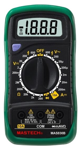 YLEISMITTARI MASTECH 8640  CAT III  600 V