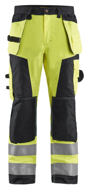 BLÅKLÄDER 1568 HI-VIS RIIPPUTASKUHOUSUT