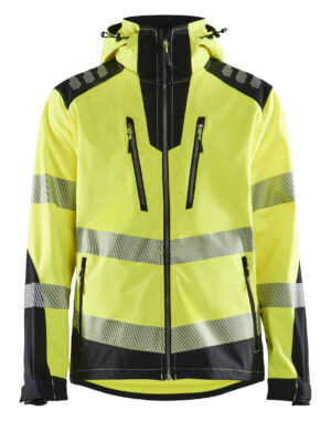 BLÅKLÄDER 4491 HIGHVIS SOFTSHELLTAKKI